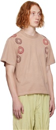 Charlie Constantinou Brown Circle T-Shirt