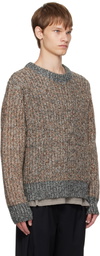 Song for the Mute Brown Oversized Sweater