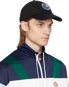 Casablanca Black Midnight Wave Patch Cap