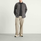 Portuguese Flannel Men's Type Tweed Overshirt in Grey
