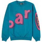 By Parra Men's Loudness Crew Sweat in Coral
