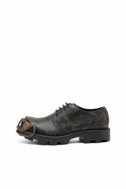 Diesel D-Hammer-Derby shoes in treated leather - Lace Ups and Mocassins Mens in Brown