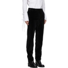 Palomo Spain Black Velvet Mick Trousers