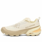 MM6 Maison Margiela Men's x Salomon Sneaker in Vanilla Ice/Eucalyptus/Transparent Yellow