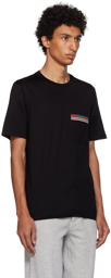 Paul Smith Black Signature Stripe T-Shirt