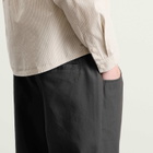 Bound Men's Porto Cotton Trousers in Charcoal