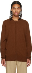 T/SEHNE Orange Strap Cardigan