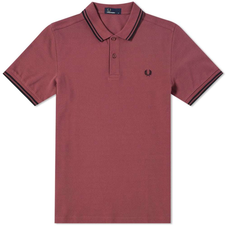 Photo: Fred Perry Slim Fit Twin Tipped Polo