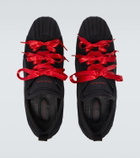 Simone Rocha Ballerina Grip satin sneakers