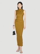 Helmut Lang Gathered Dress