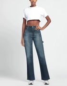Heron Preston Womens Jeans in Blue