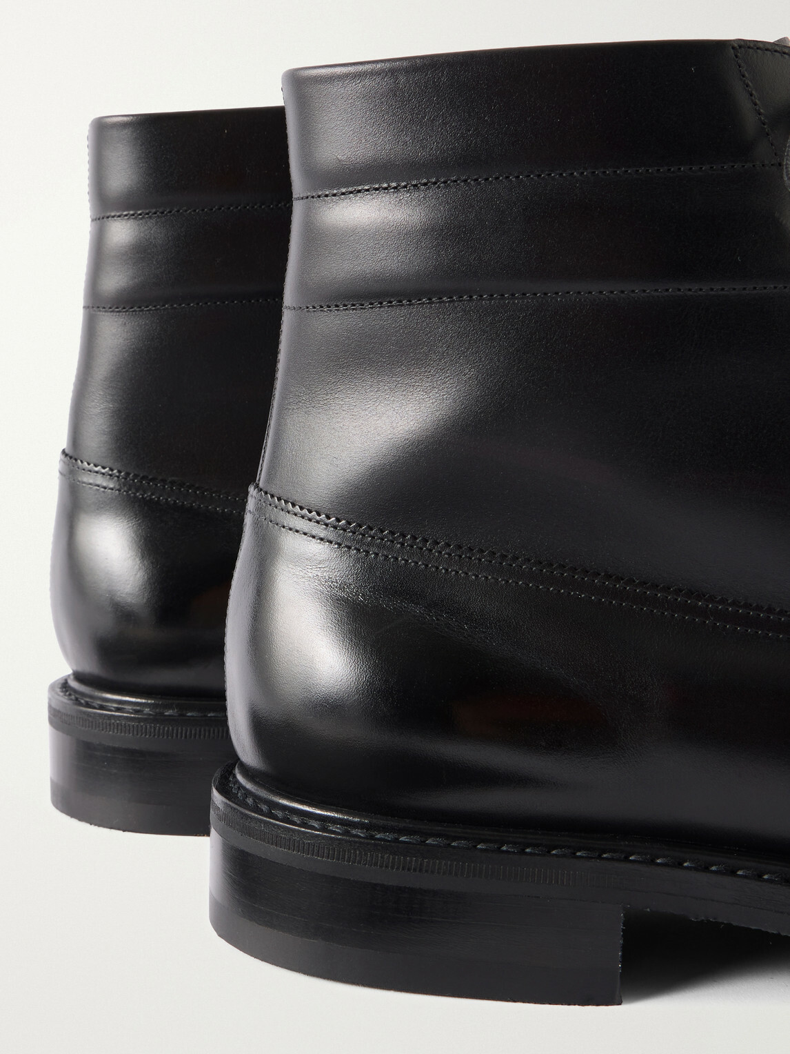 John Lobb - Alder Leather Boots - Black