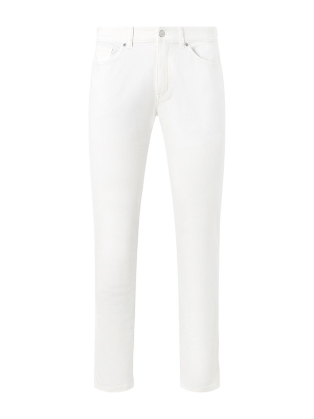 Photo: Peter Millar - Signature Straight-Leg Cotton-Blend Sateen Trousers - Neutrals