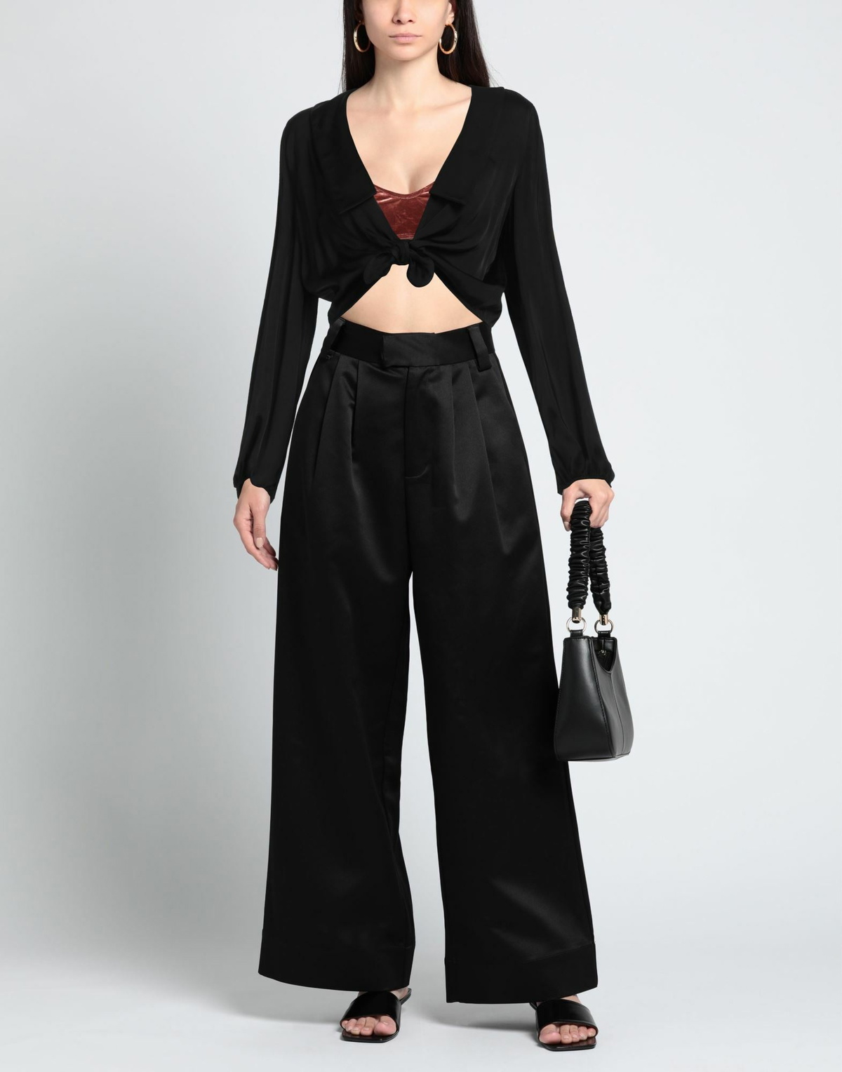 Maje Womens Shirt in Black