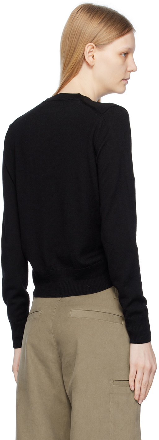 AMI Alexandre Mattiussi Black Ami de Cœur Sweater