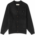 Honor the Gift Men's Stamp Patch Cardigan in Black