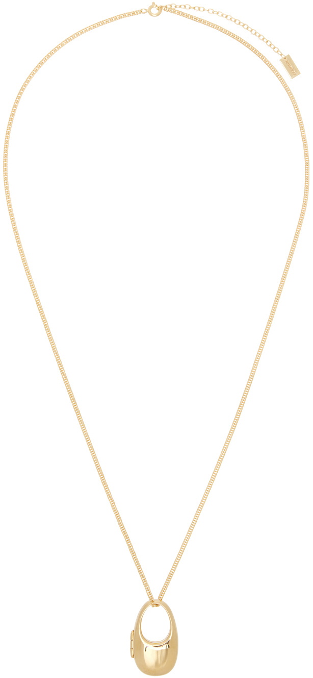 Coperni Gold Locket Necklace