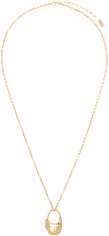 Photo: Coperni Gold Locket Necklace