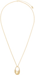 Coperni Gold Locket Necklace