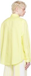 Maison Kitsuné Yellow Hotel Olympia Edition Fox Head Shirt
