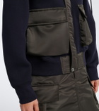 Sacai Cotton-blend blouson jacket