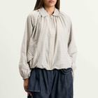 Damson Madder Women's Lailah Lightweight Bomber Jacket in Oyster