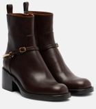 Chloé Dakota 60 leather ankle boots