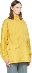 A.P.C. Yellow Valery Windbreaker Parka Jacket