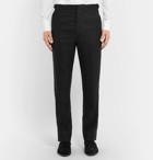 The Row - Black Mark Slim-Fit Silk Grosgrain-Trimmed Escorial Wool Tuxedo - Black