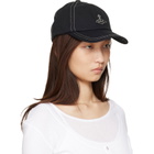 Vivienne Westwood Black Edgewear Cotton Cap