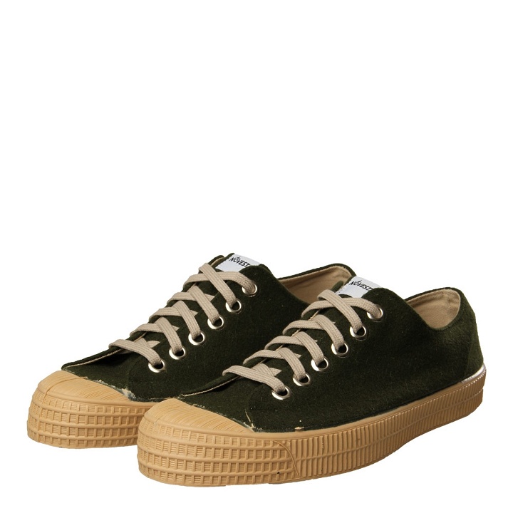 Photo: S.M. Felt Trainers - Army Green