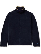 nanamica - Wool-Blend Fleece Jacket - Blue