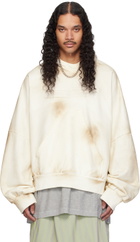 NAMESAKE Off-White Ports Stained Pop-Up Hoodie