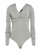 Goldsign Womens Bodysuit in Grey