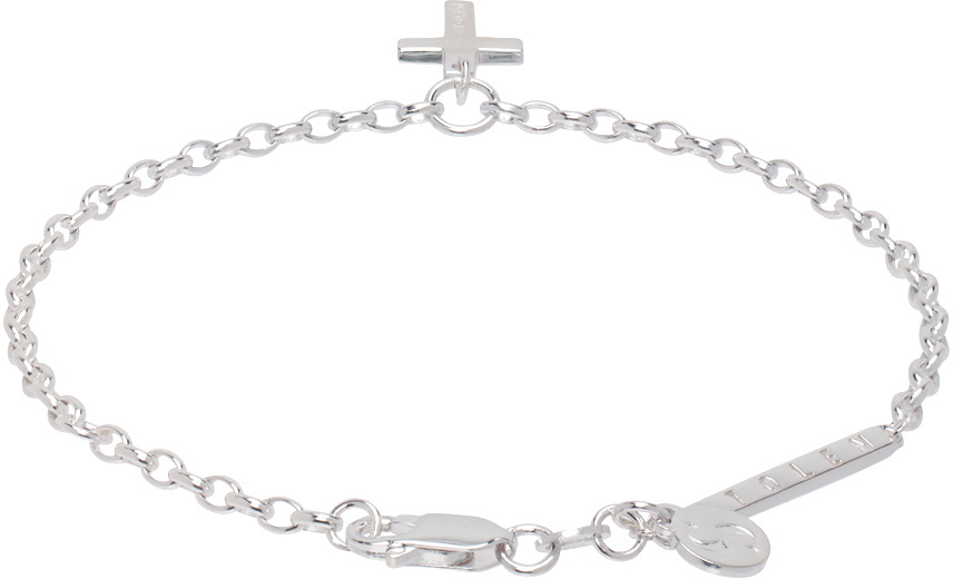 Stolen Girlfriends Club Silver Cross Bracelet