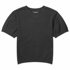 Snow Peak Women's High Gauge Light Knit Top in Black