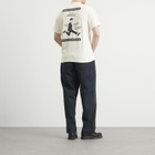 Universal Works Men's x Paraboot Jersey Print T-Shirt in Ecru