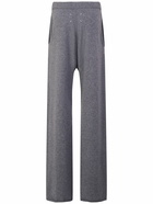 MAISON MARGIELA Cashmere Blend Elastic Waist Wide Pants