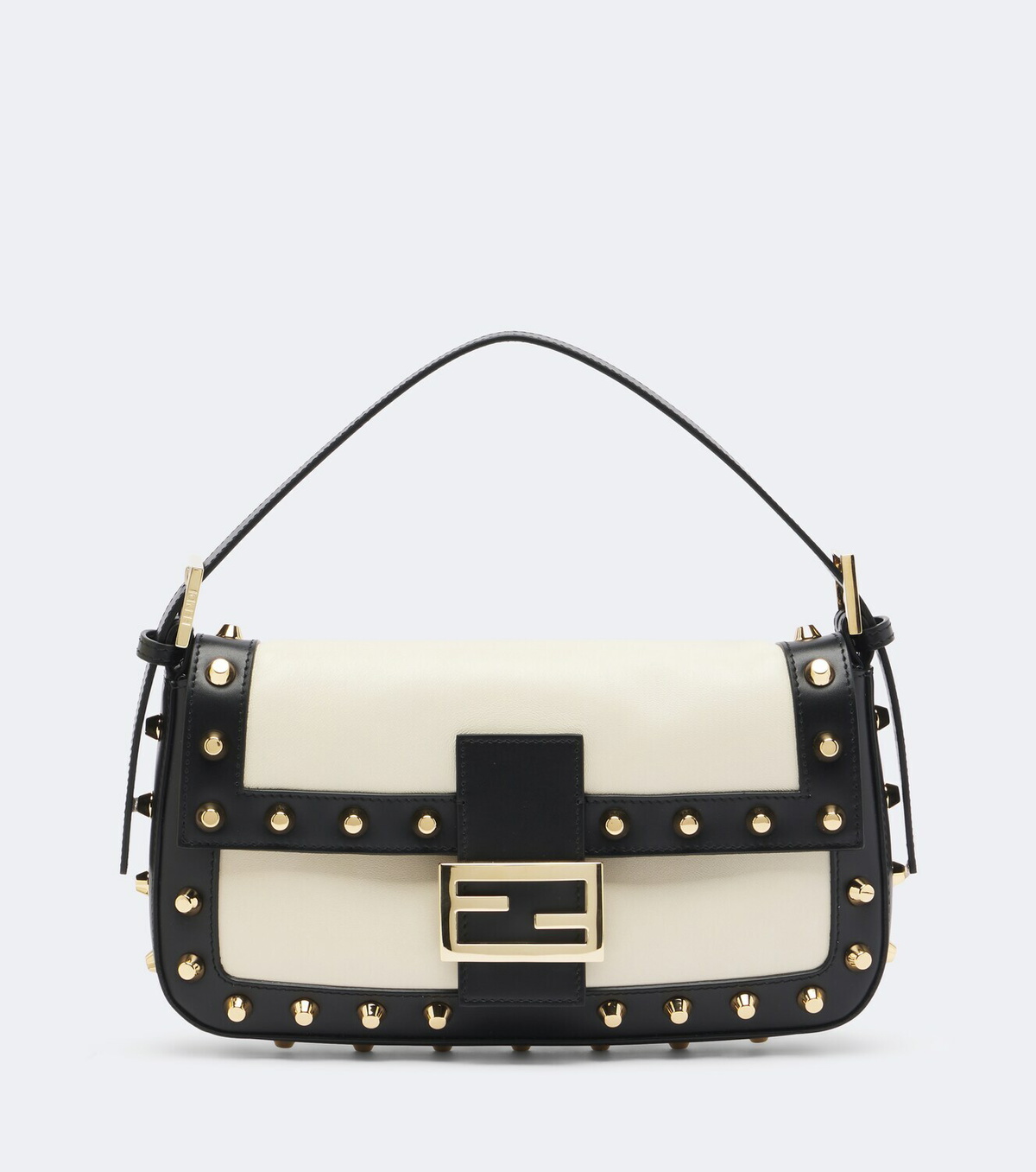 Fendi Baguette® 26424 studded leather shoulder bag