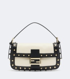 Fendi Baguette® 26424 studded leather shoulder bag