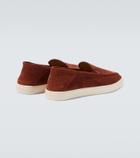Giorgio Armani Suede slip-on shoes
