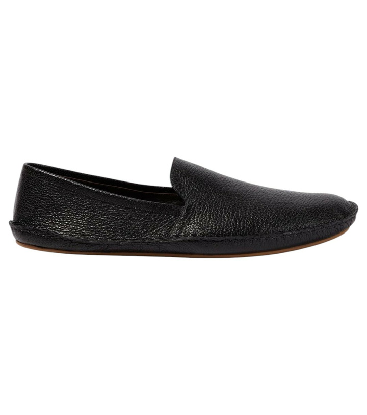 Photo: The Row Vasko leather slip-on shoes