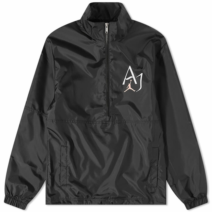 Photo: Air Jordan Men's Half Zip Fleece in Black