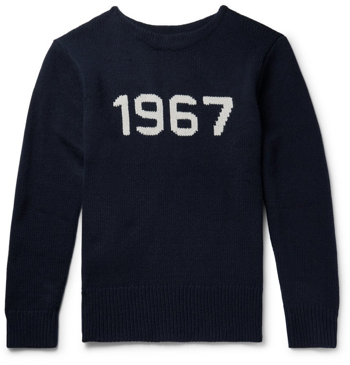 Photo: Polo Ralph Lauren - Intarsia Wool Sweater - Men - Navy
