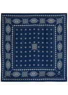 Weekend Max Mara Siam Printed Silk Scarf - Navy - One Size