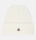 Moncler Logo wool beanie