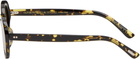 Oliver Peoples Black & Yellow Lumar Sunglasses