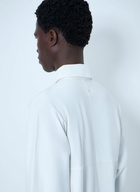 Margaret Howell Panelled Long Sleeve Polo Shirt