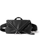 BOTTEGA VENETA - Hidrology Leather Messenger Bag - Black