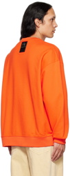 Wooyoungmi Orange Printed Sweatshirt